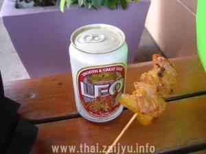 焼き鳥とビール